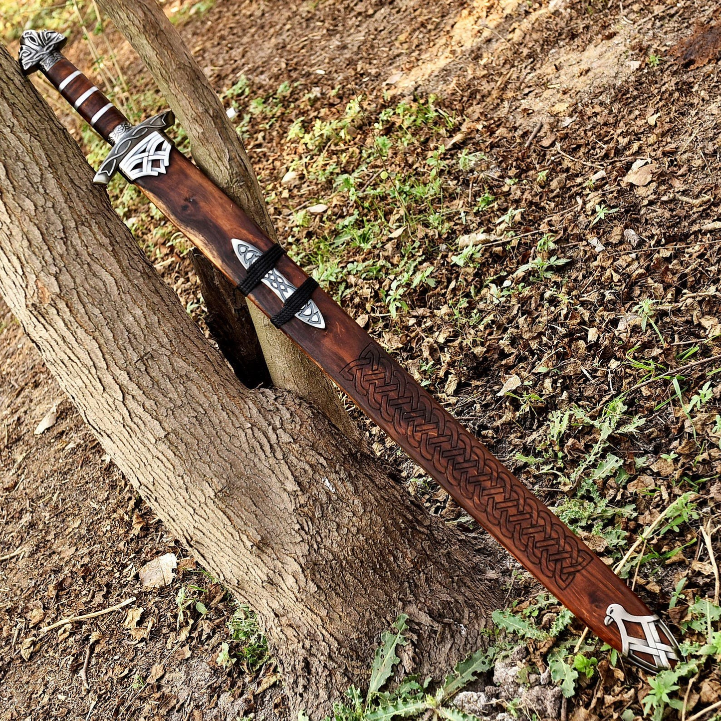 Hand Made Forged Damascus Steel Sword Viking Sword Replica Sword|Medieval Sword|Northmen Viking Sword With Scabbard| Personalized Gift